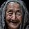 Happy Old Woman Face