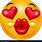 Heart Kiss Emoji Faces