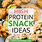 High Protein Snacks Food