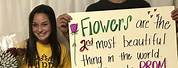 Homecoming Proposal Ideas with Flowers