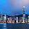 Hong Kong Downtown Skyline