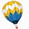 Hot Air Balloon Vector Clip Art