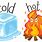 Hot and Cold Water Clip Art