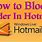Hotmail Block Sender