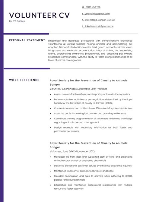 Resume For Volunteer Job How To Write A Cv For A Volunteer Job