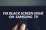 How to Fix a Black TV Screen