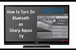 How to Get Turn On My Aquos TV