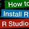 How to Install R