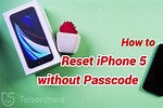 How to Reset iPhone 5 without Passcode