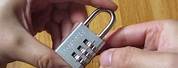 How to Unlock a Master Combination Lock