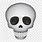Human Skull Emoji
