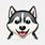 Husky Emoji