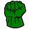 Incredible Hulk Fist Clip Art
