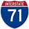 Interstate 71 Sign