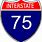 Interstate 75 Sign