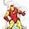 Iron Man Comic Style