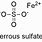 Iron Sulfate Formula