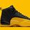 Jordan 12 Black Yellow