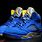 Jordan Retro 5 Blue and Yellow