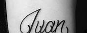 Juan Tattoo Name