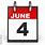 June 4 Calendar