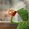 Kermit Drinking Tea Wallpaper
