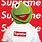 Kermit Wearing Supreme