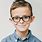 Kid with Glasses Boy