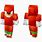 Knuckles Minecraft Skin