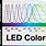 LED Wavelength Chart