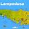 Lampedusa Island Italy Map