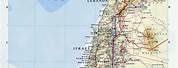 Large Map of Israel Detailed
