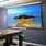 Large Pull Down Projector Screen