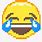 Laughing Crying Emoji Pixel Art