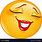 Laughing Emoji Face Lady