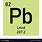 Lead Chemical Element