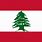 Lebanon Flag Printable