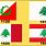 Lebanon Old Flag