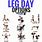 Leg Day Workout Gym