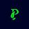 Letter P Green Logo