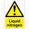 Liquid Nitrogen Symbol