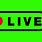 Live Logo Green screen
