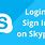 Log in to My Skype