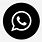 Logo WhatsApp Negro