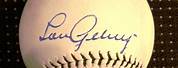 Lou Gehrig Signed Baseball