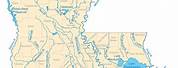 Louisiana Waterways Map