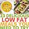 Low-Fat Diet Meals