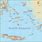 Map of Aegean Islands