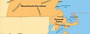 Map of Massachusetts Bay Colony 1640