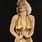 Marilyn Monroe Gold Lame Dress